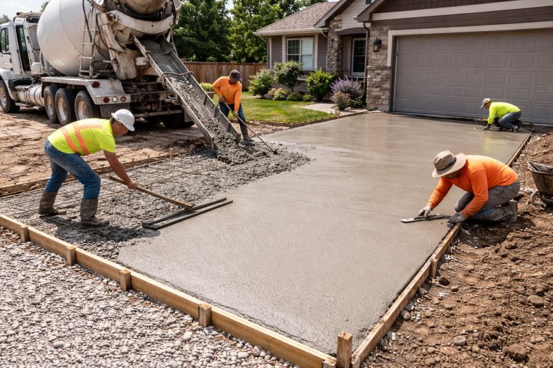 Concrete Driveway Installation Service